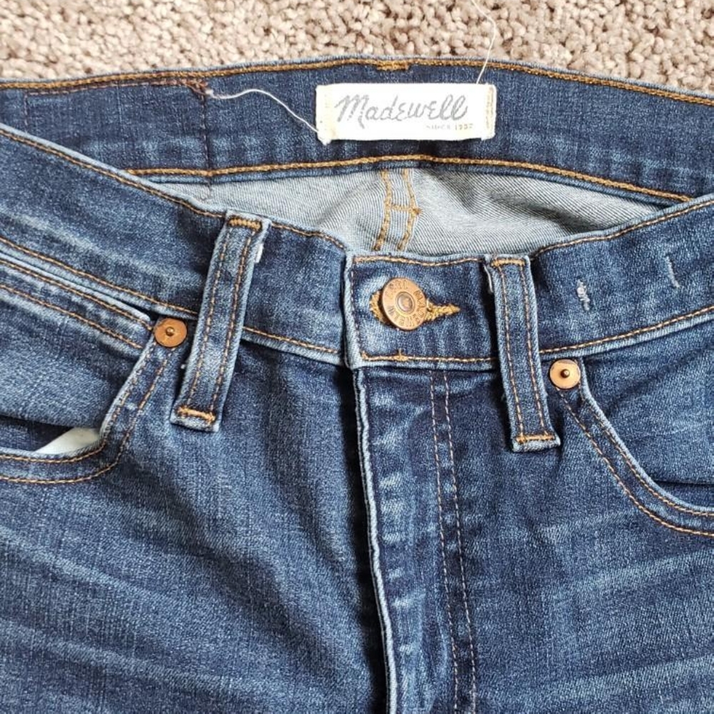 Madewell 9" high rise skinny skinny